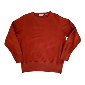 LVC Bay Meadows Double V Burnt Orange 50’s Style Sweatshirt Medium Levi's